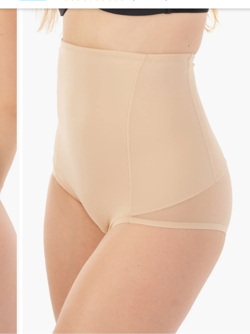 Body Beautiful High-Waist Shaping Briefs - Nude, size Medium